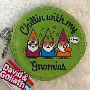 David & Goliath "Chillin With My Gnomies" Coin Purse